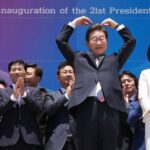 He survived an assassination attempt. Now South Korea’s new president must heal divisions and tread cautiously with Trump