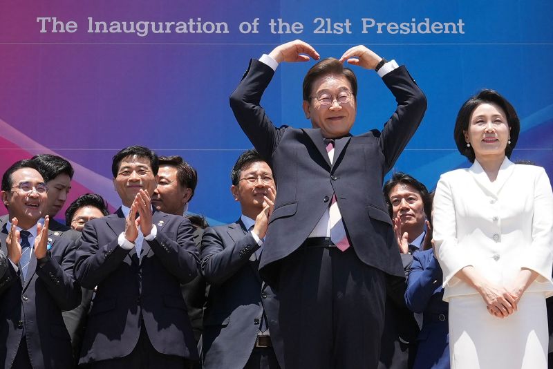 He survived an assassination attempt. Now South Korea’s new president must heal divisions and tread cautiously with Trump
